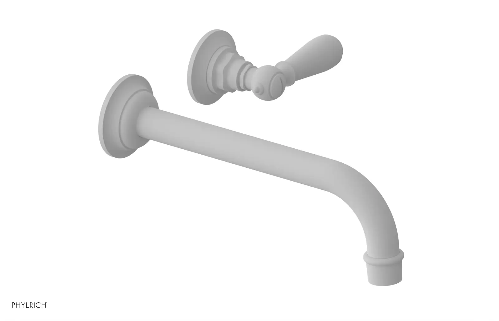 Phylrich Jamestown 10" Spout Single Handle Wall Lavatory Set by Phylrich