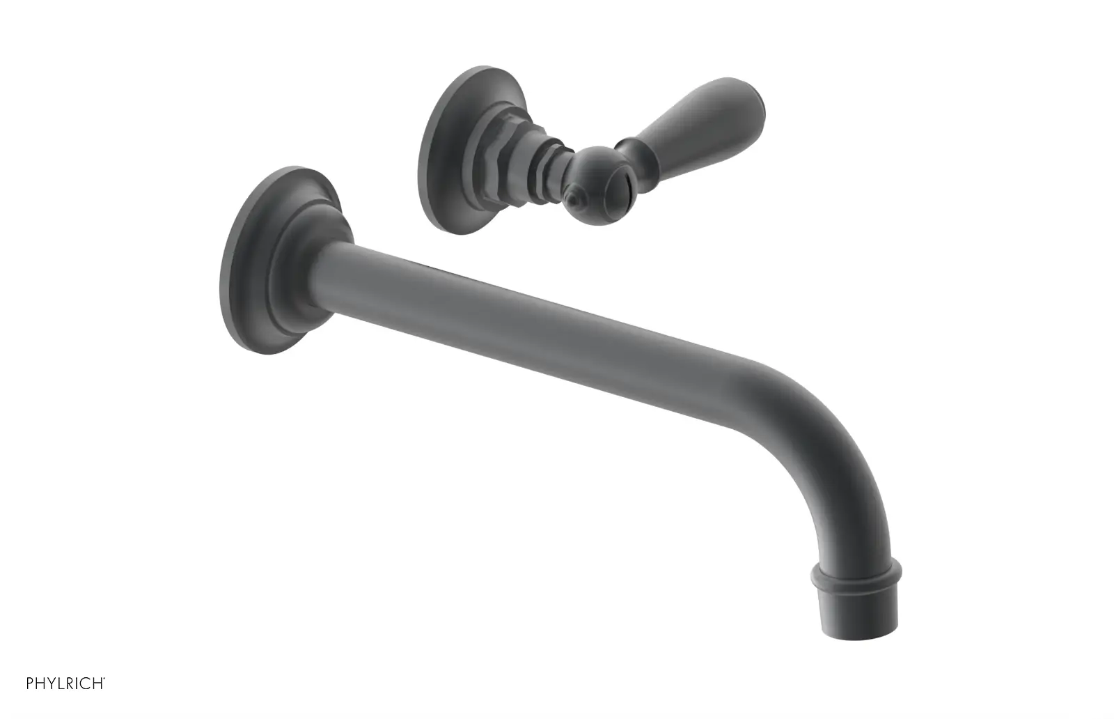 Phylrich Jamestown 10" Spout Single Handle Wall Lavatory Set by Phylrich
