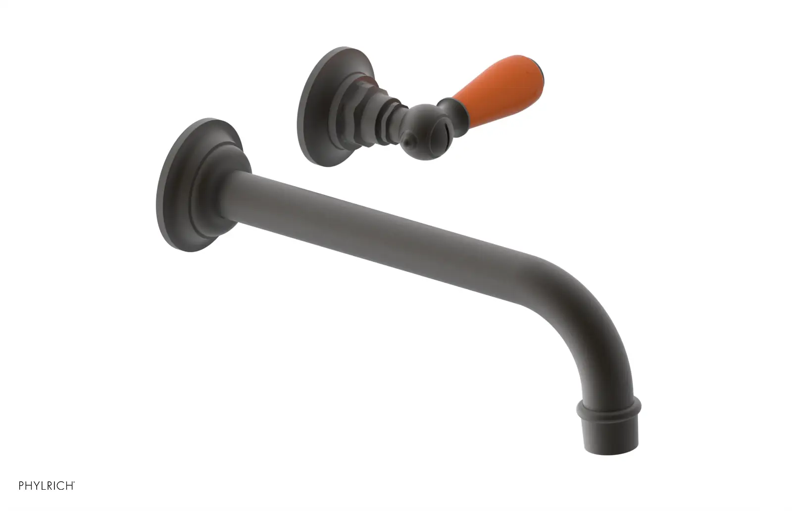 Phylrich Jamestown 10" Spout Single Handle Wall Lavatory Set by Phylrich
