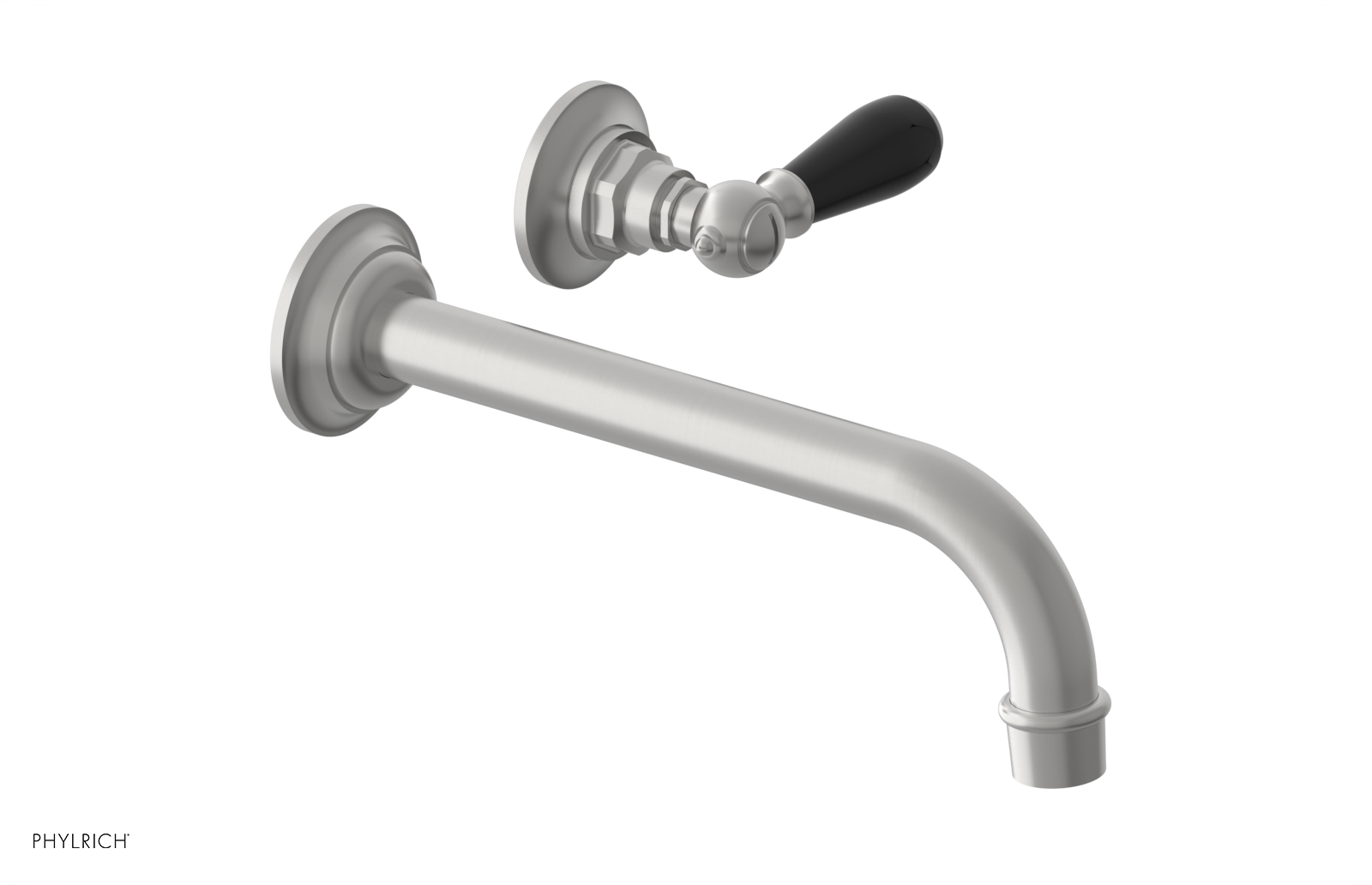 Phylrich Jamestown 10" Spout Single Handle Wall Lavatory Set by Phylrich