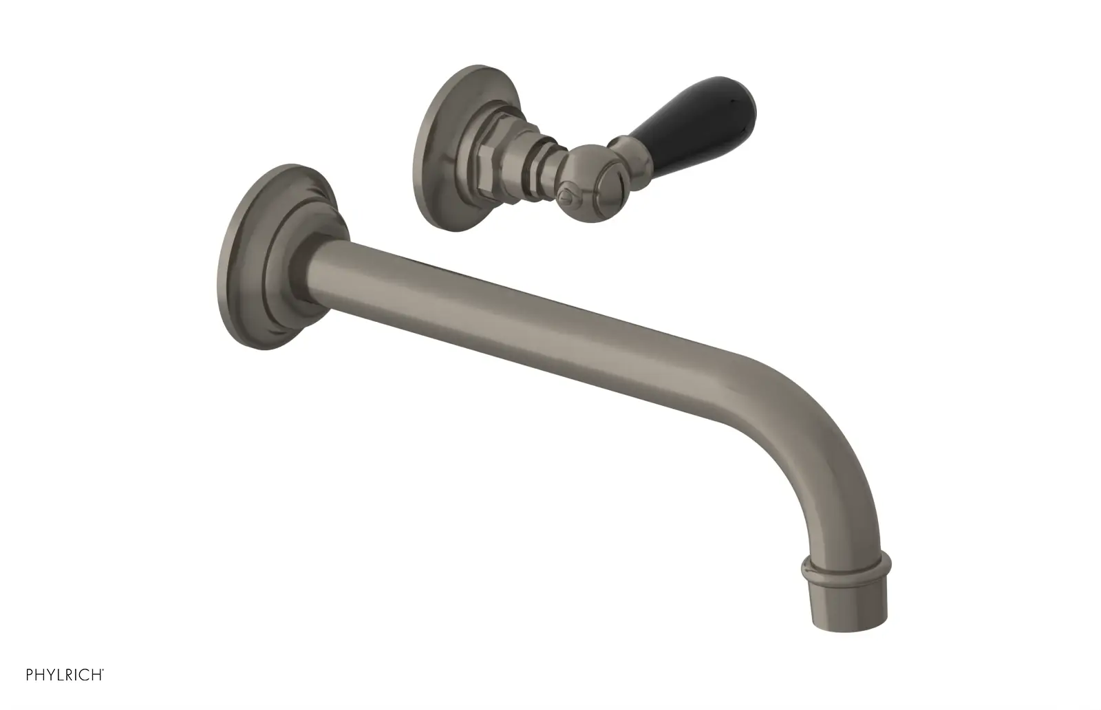 Phylrich Jamestown 10" Spout Single Handle Wall Lavatory Set by Phylrich