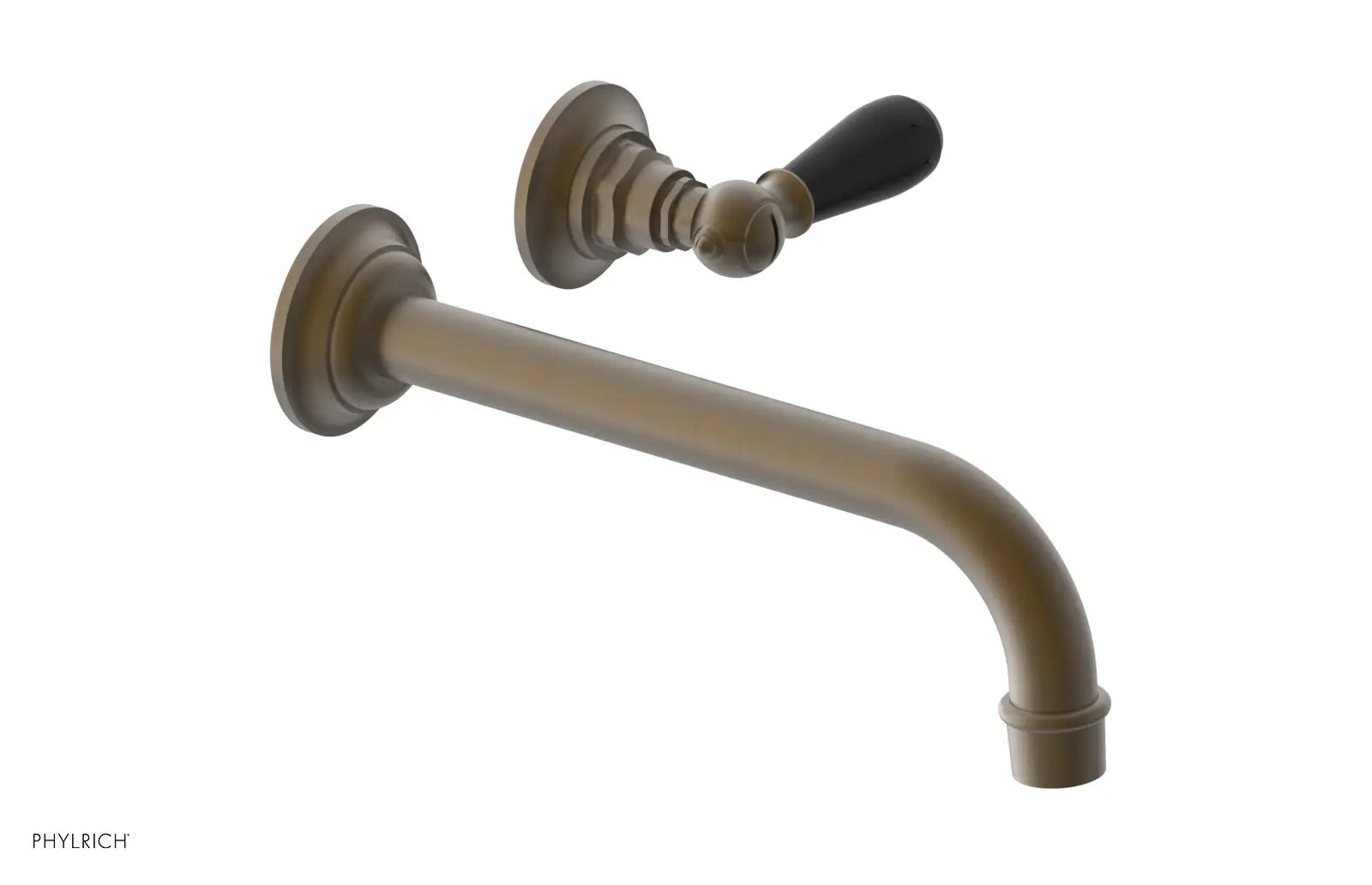 Phylrich Jamestown 10" Spout Single Handle Wall Lavatory Set by Phylrich