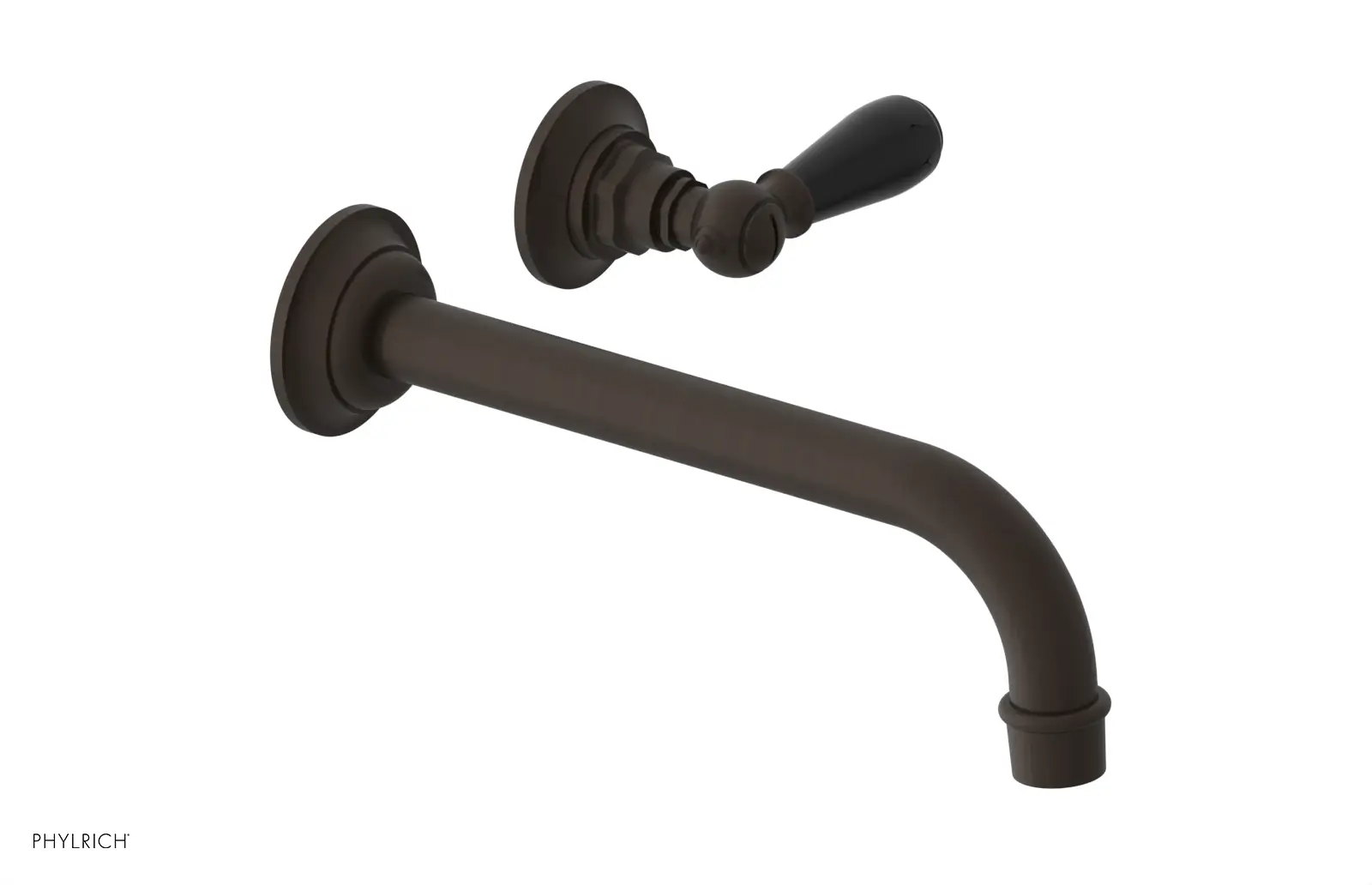 Phylrich Jamestown 10" Spout Single Handle Wall Lavatory Set by Phylrich