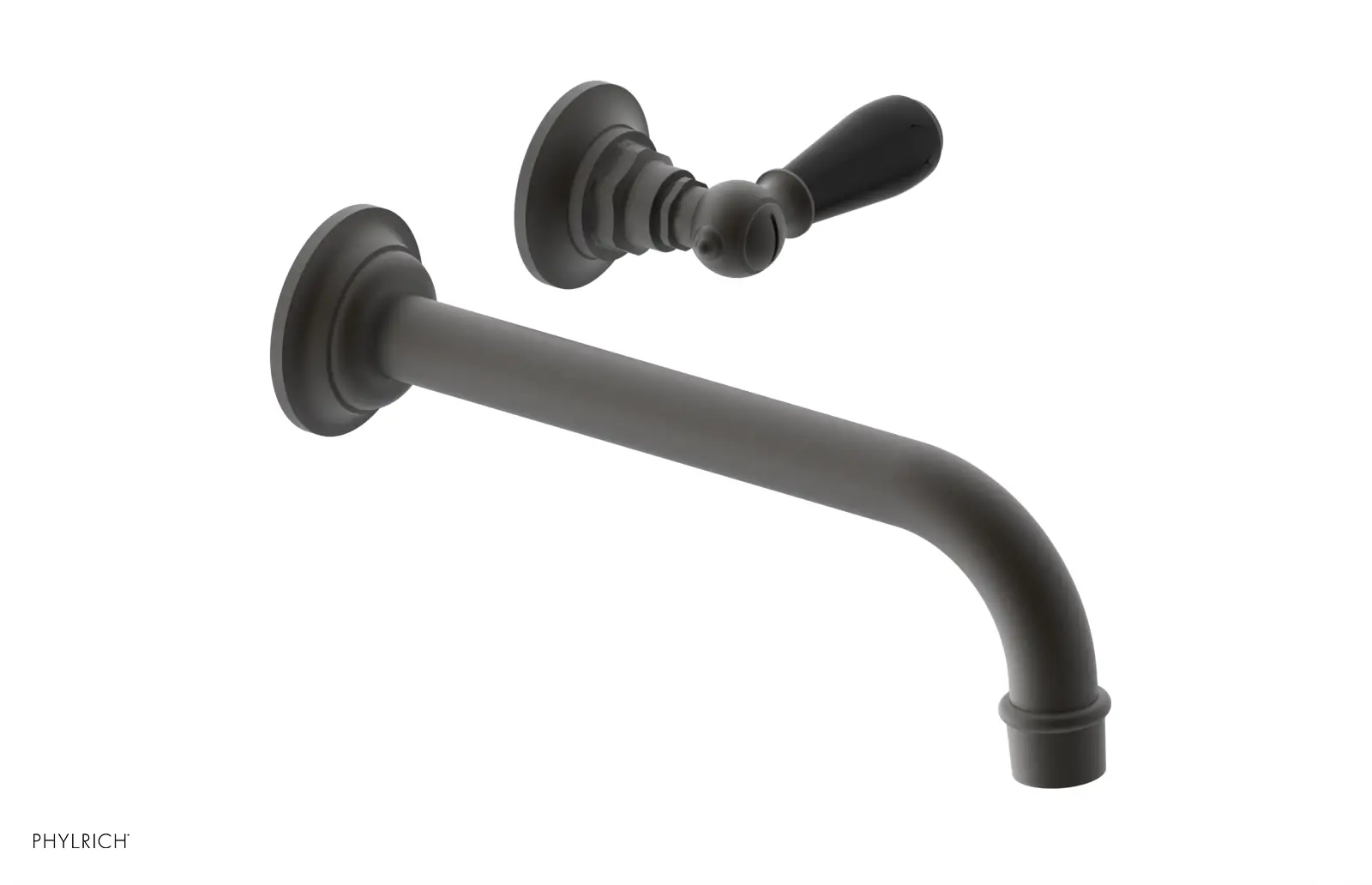 Phylrich Jamestown 10" Spout Single Handle Wall Lavatory Set by Phylrich
