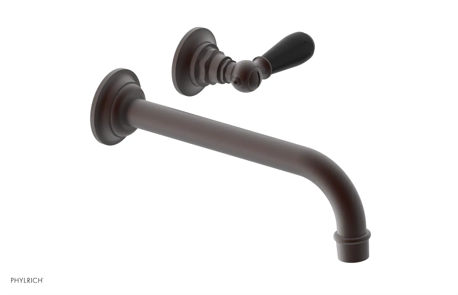 Phylrich Jamestown 10" Spout Single Handle Wall Lavatory Set by Phylrich