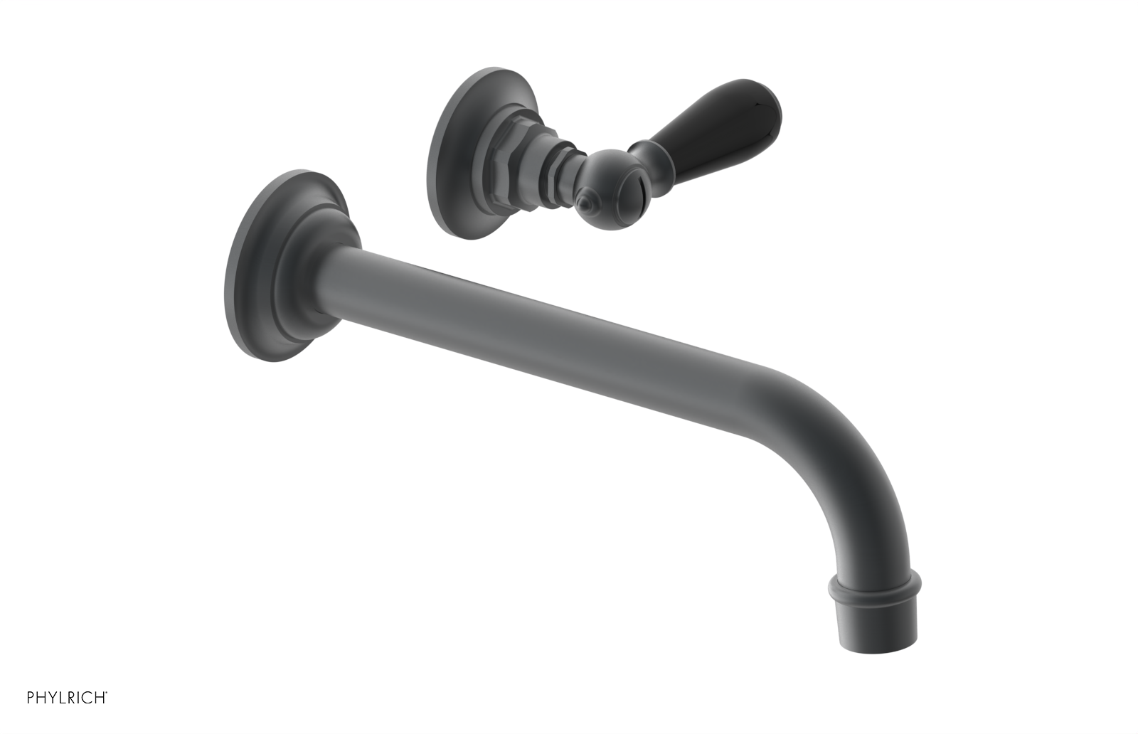 Phylrich Jamestown 10" Spout Single Handle Wall Lavatory Set by Phylrich