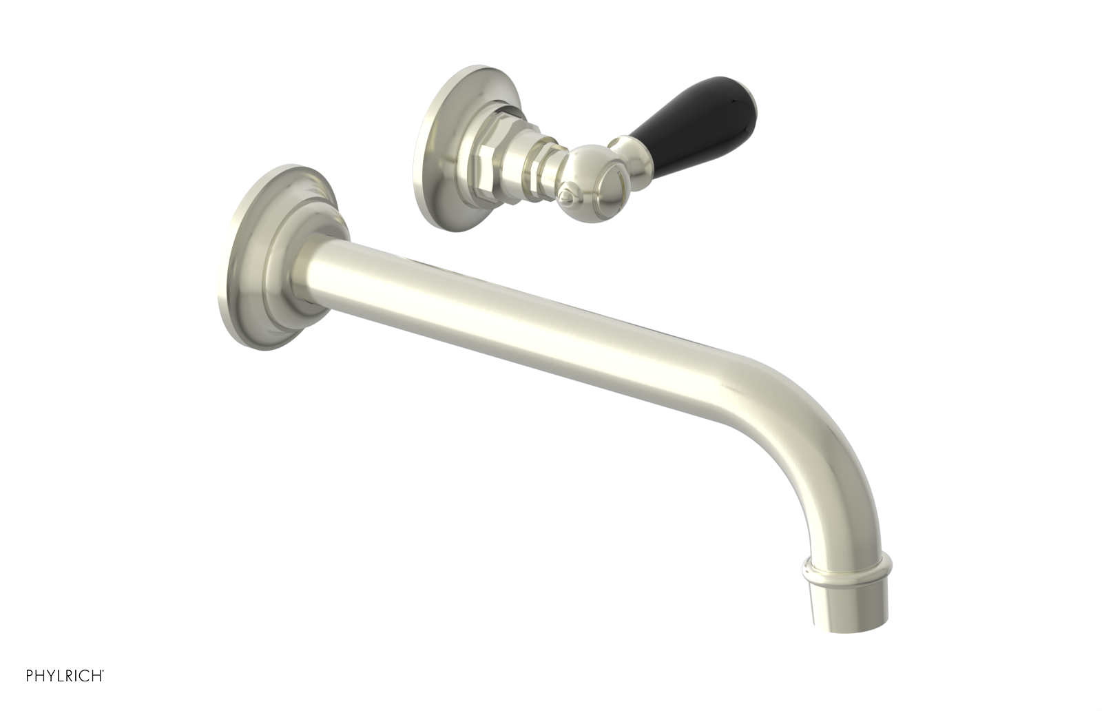 Phylrich Jamestown 10" Spout Single Handle Wall Lavatory Set by Phylrich