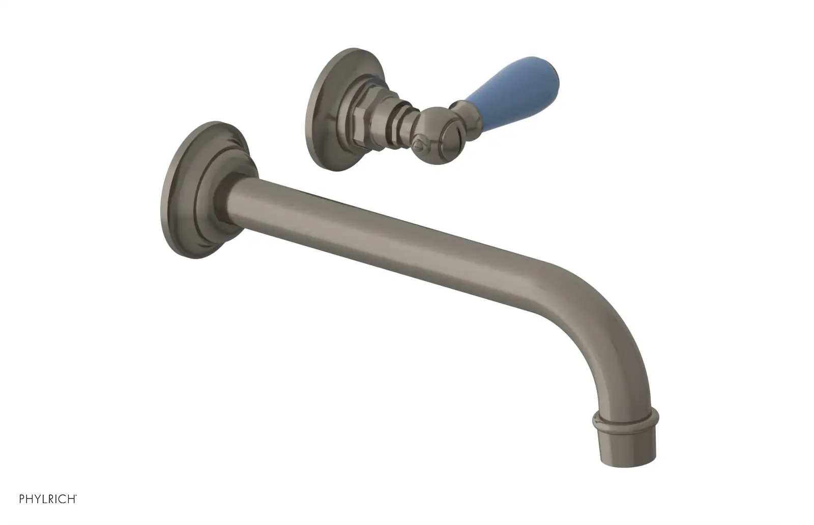 Phylrich Jamestown 10" Spout Single Handle Wall Lavatory Set by Phylrich