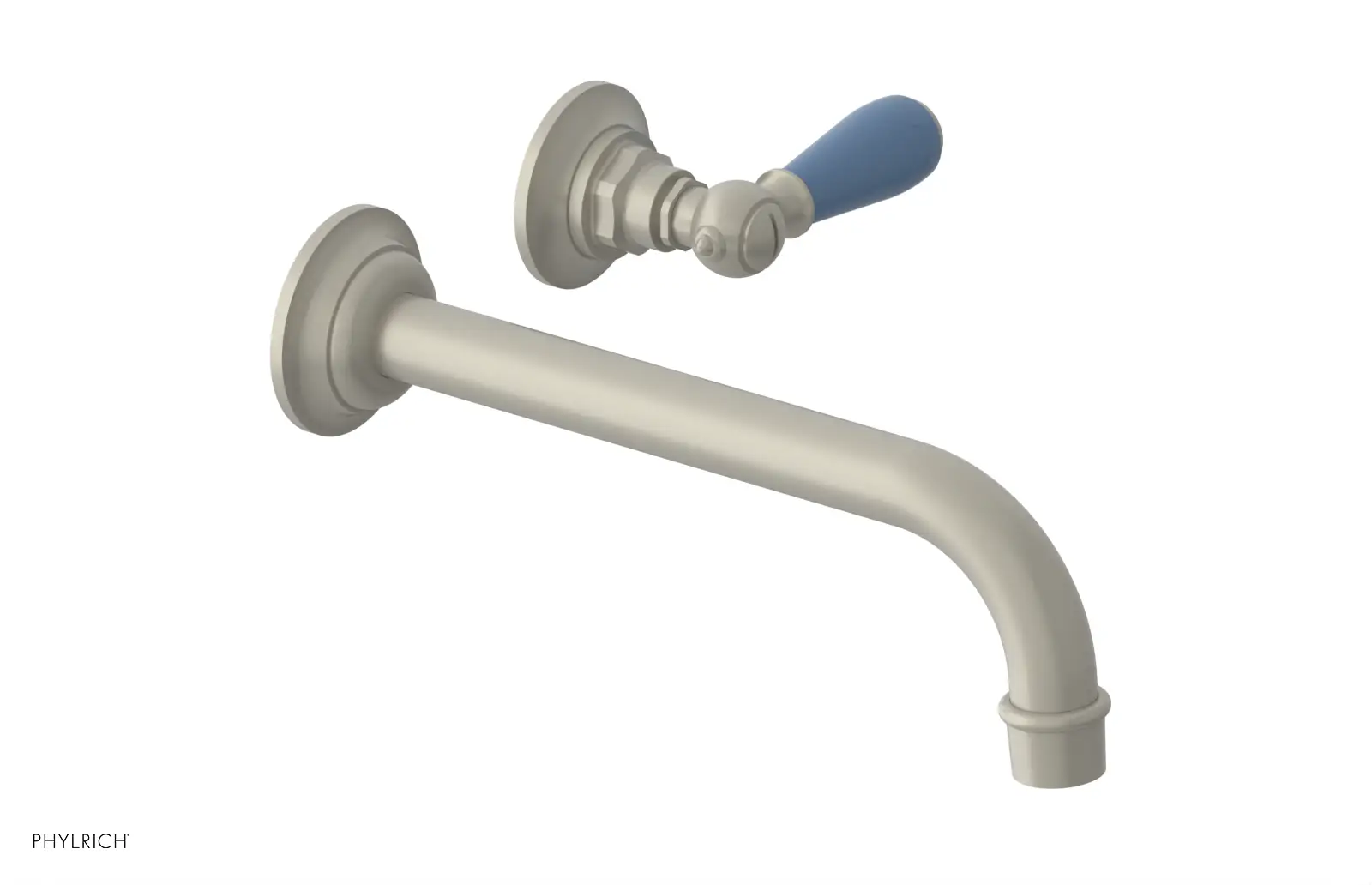 Phylrich Jamestown 10" Spout Single Handle Wall Lavatory Set by Phylrich