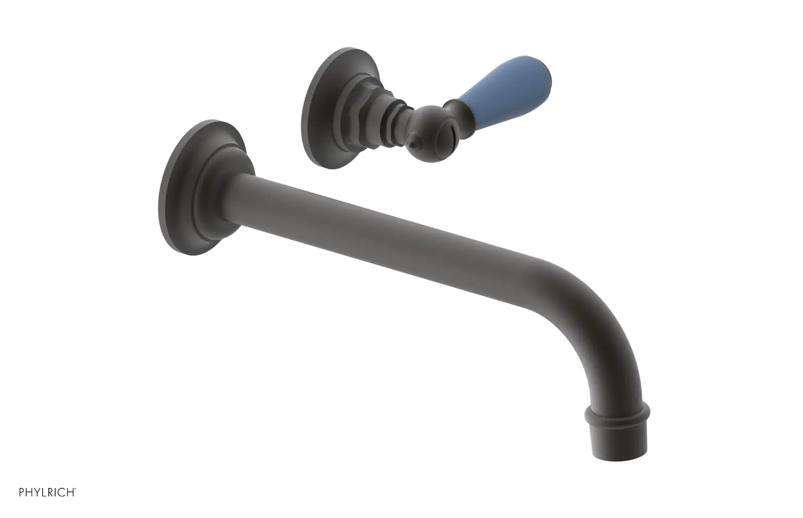 Phylrich Jamestown 10" Spout Single Handle Wall Lavatory Set by Phylrich