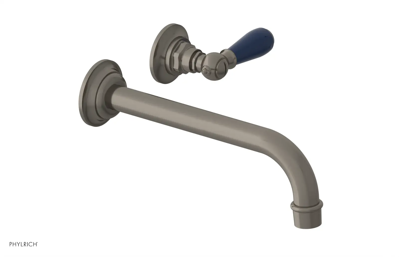 Phylrich Jamestown 10" Spout Single Handle Wall Lavatory Set by Phylrich