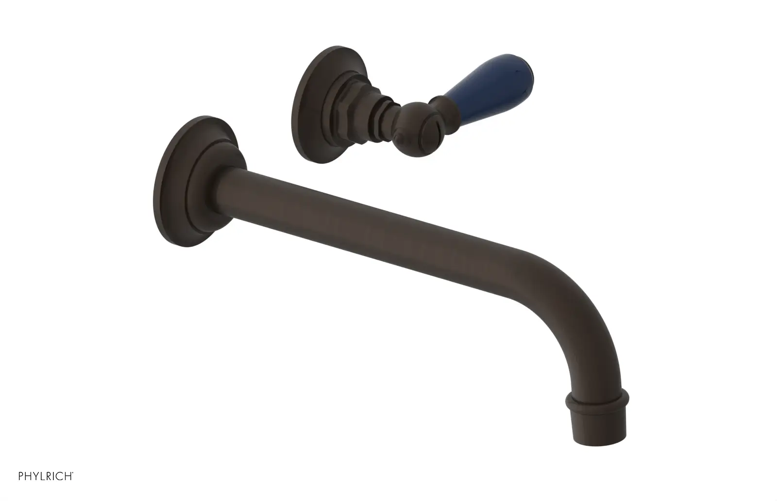Phylrich Jamestown 10" Spout Single Handle Wall Lavatory Set by Phylrich
