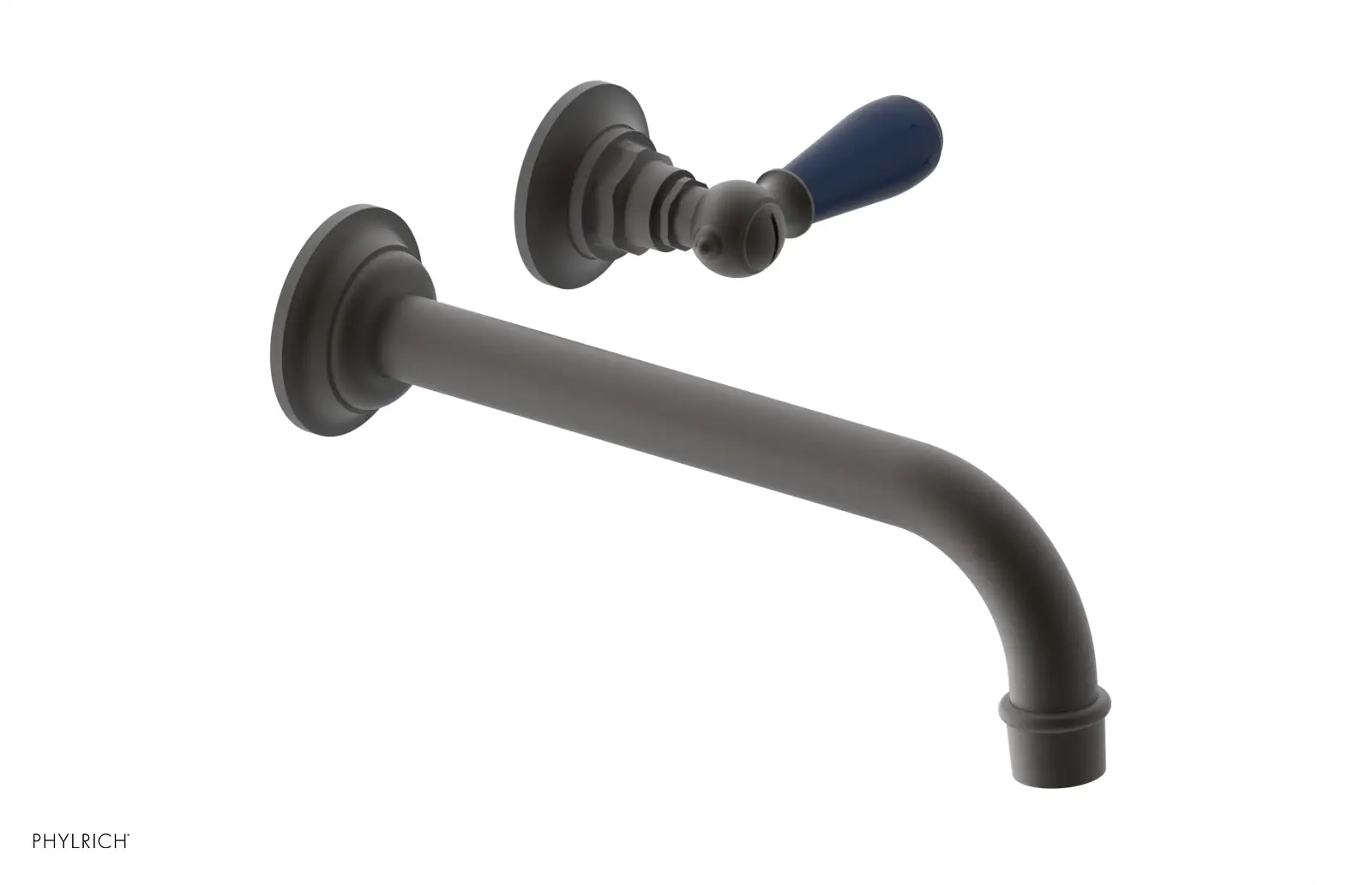 Phylrich Jamestown 10" Spout Single Handle Wall Lavatory Set by Phylrich