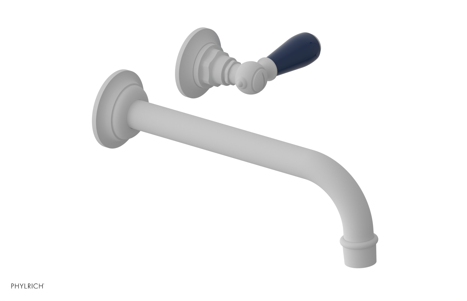 Phylrich Jamestown 10" Spout Single Handle Wall Lavatory Set by Phylrich