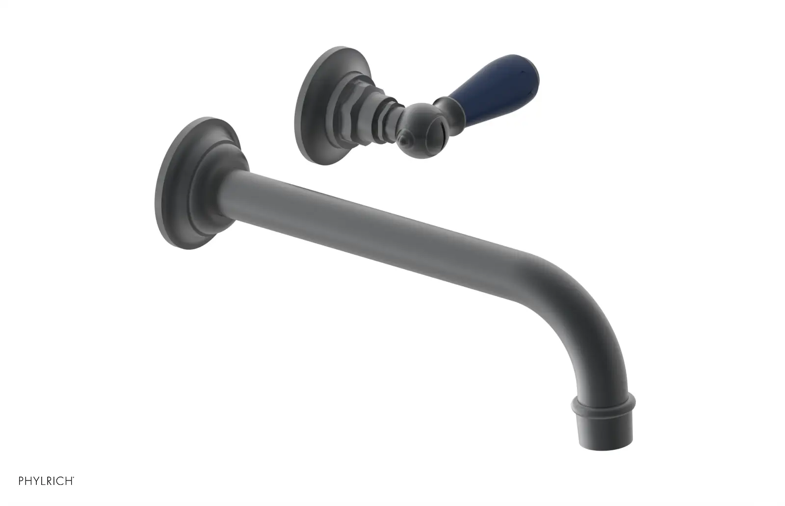 Phylrich Jamestown 10" Spout Single Handle Wall Lavatory Set by Phylrich