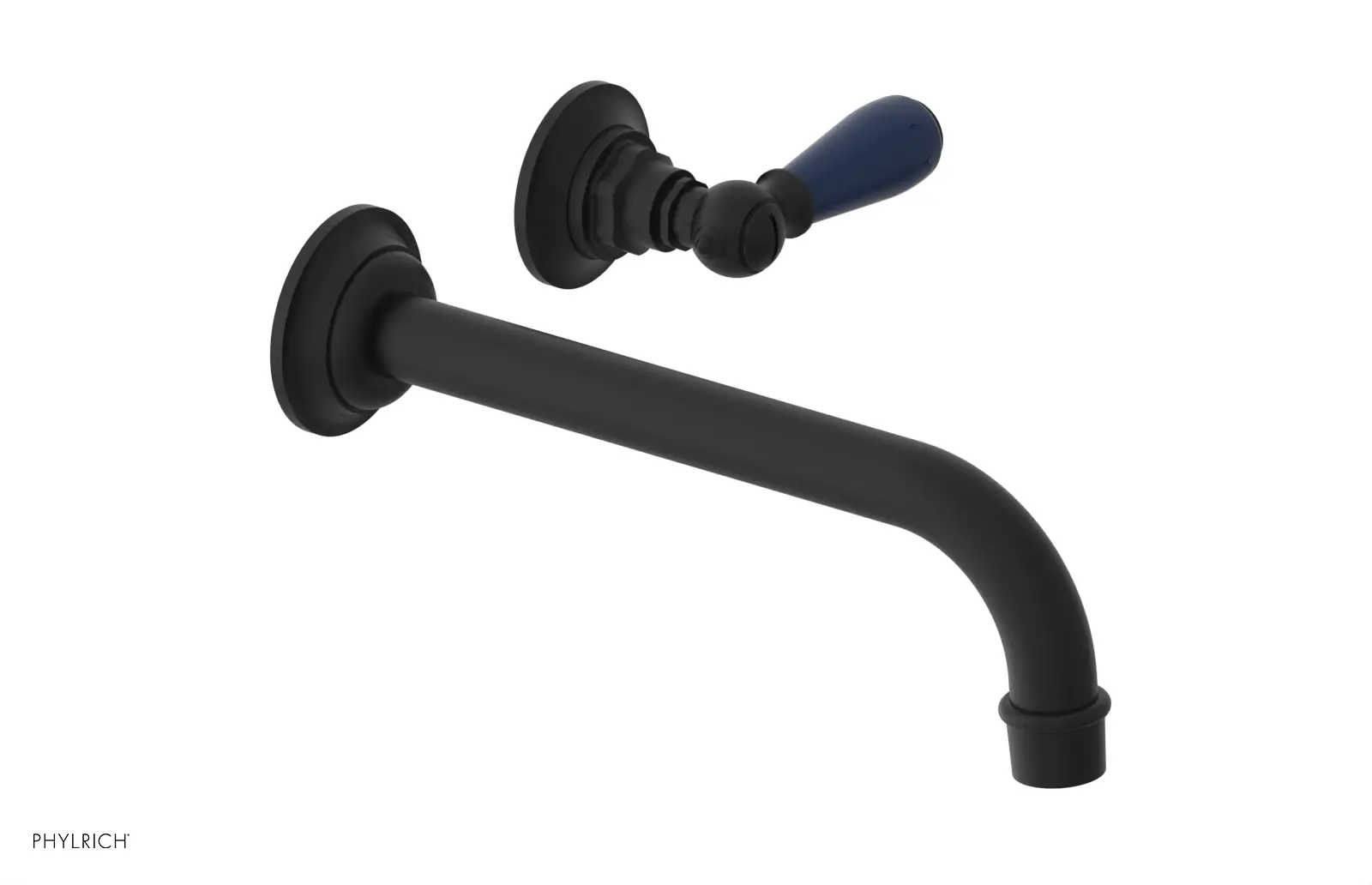 Phylrich Jamestown 10" Spout Single Handle Wall Lavatory Set by Phylrich