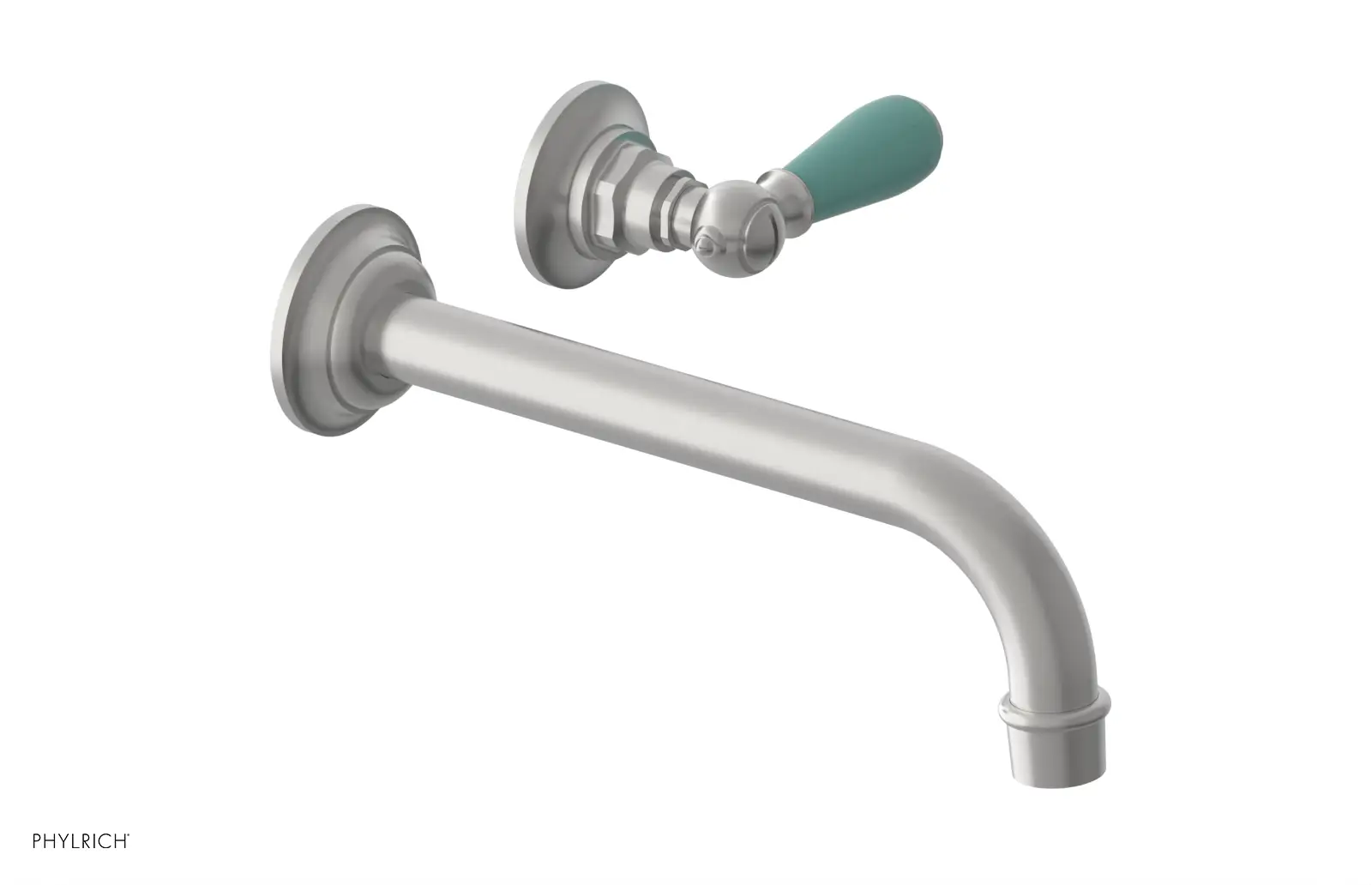 Phylrich Jamestown 10" Spout Single Handle Wall Lavatory Set by Phylrich