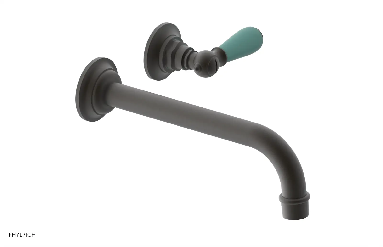 Phylrich Jamestown 10" Spout Single Handle Wall Lavatory Set by Phylrich