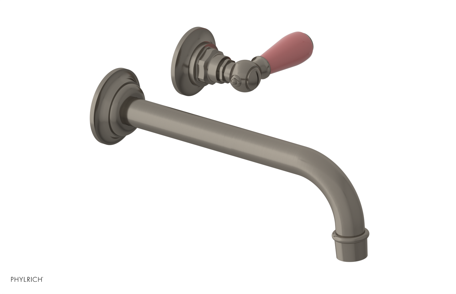 Phylrich Jamestown 10" Spout Single Handle Wall Lavatory Set by Phylrich