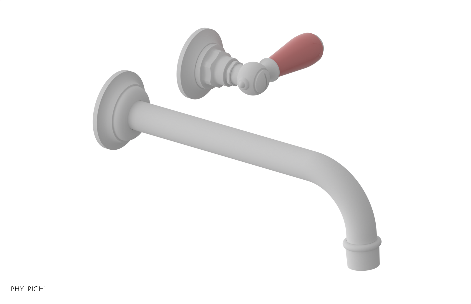 Phylrich Jamestown 10" Spout Single Handle Wall Lavatory Set by Phylrich