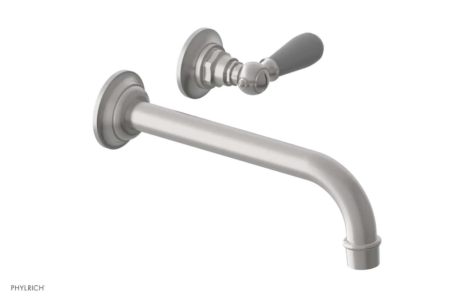 Phylrich Jamestown 10" Spout Single Handle Wall Lavatory Set by Phylrich