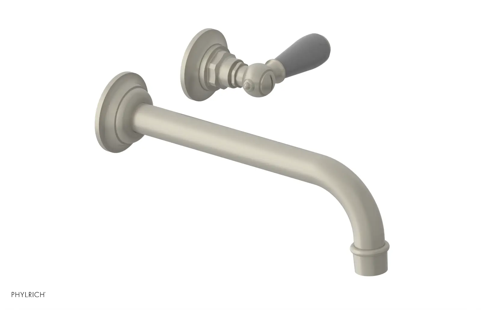 Phylrich Jamestown 10" Spout Single Handle Wall Lavatory Set by Phylrich