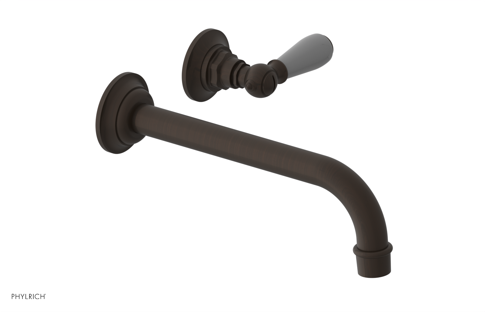 Phylrich Jamestown 10" Spout Single Handle Wall Lavatory Set