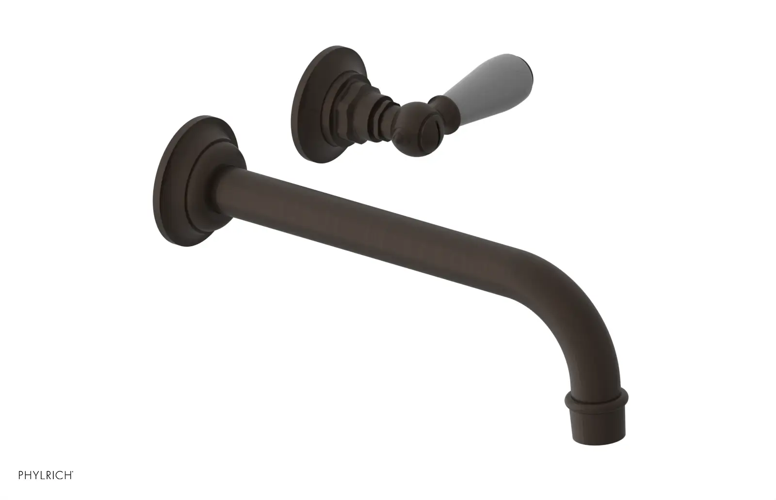 Phylrich Jamestown 10" Spout Single Handle Wall Lavatory Set by Phylrich