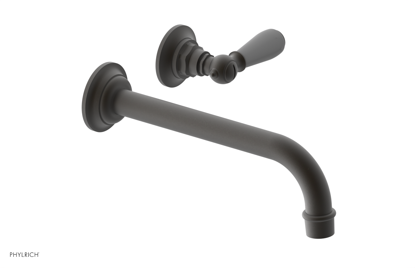 Phylrich Jamestown 10" Spout Single Handle Wall Lavatory Set by Phylrich