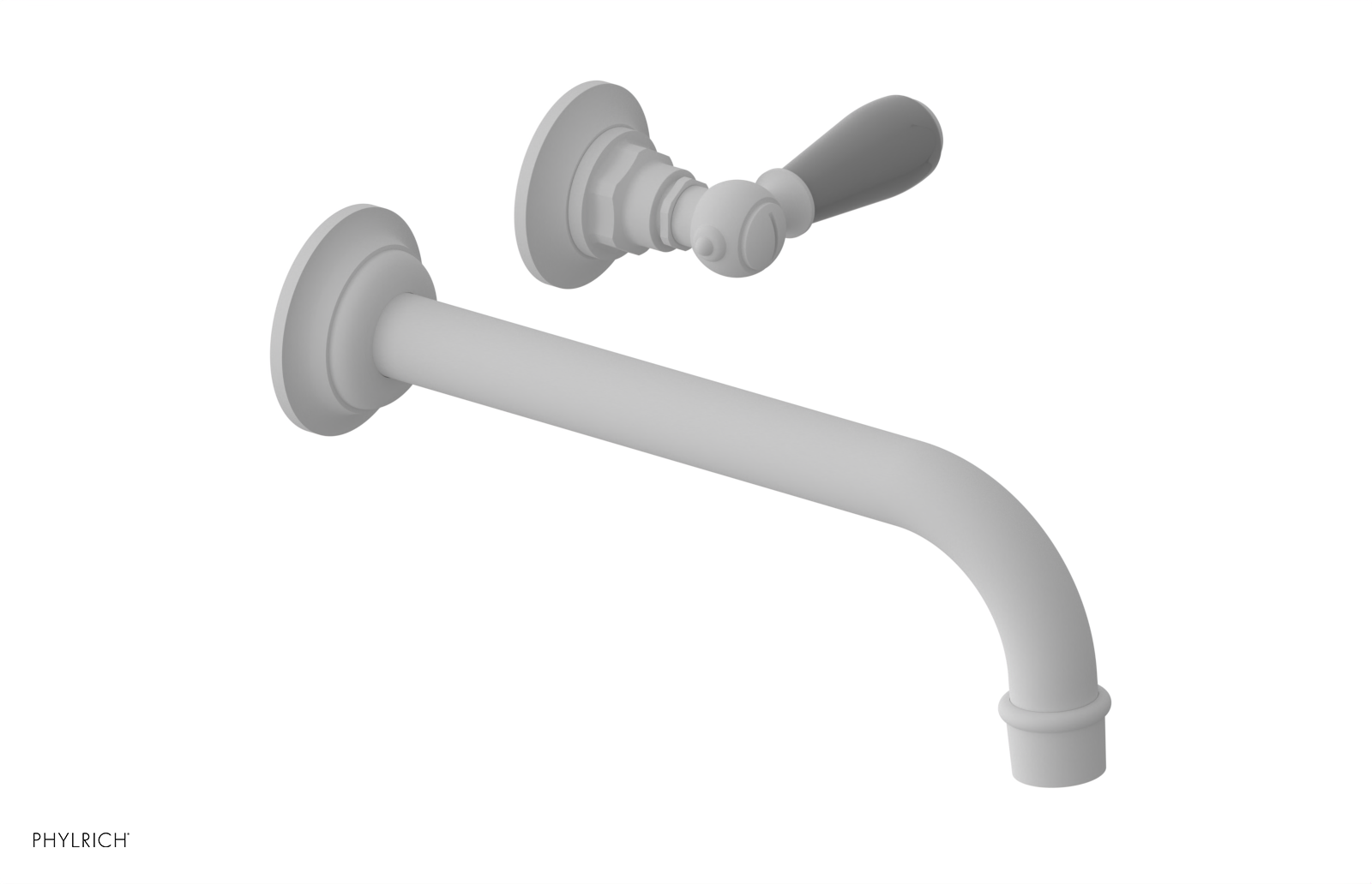 Phylrich Jamestown 10" Spout Single Handle Wall Lavatory Set