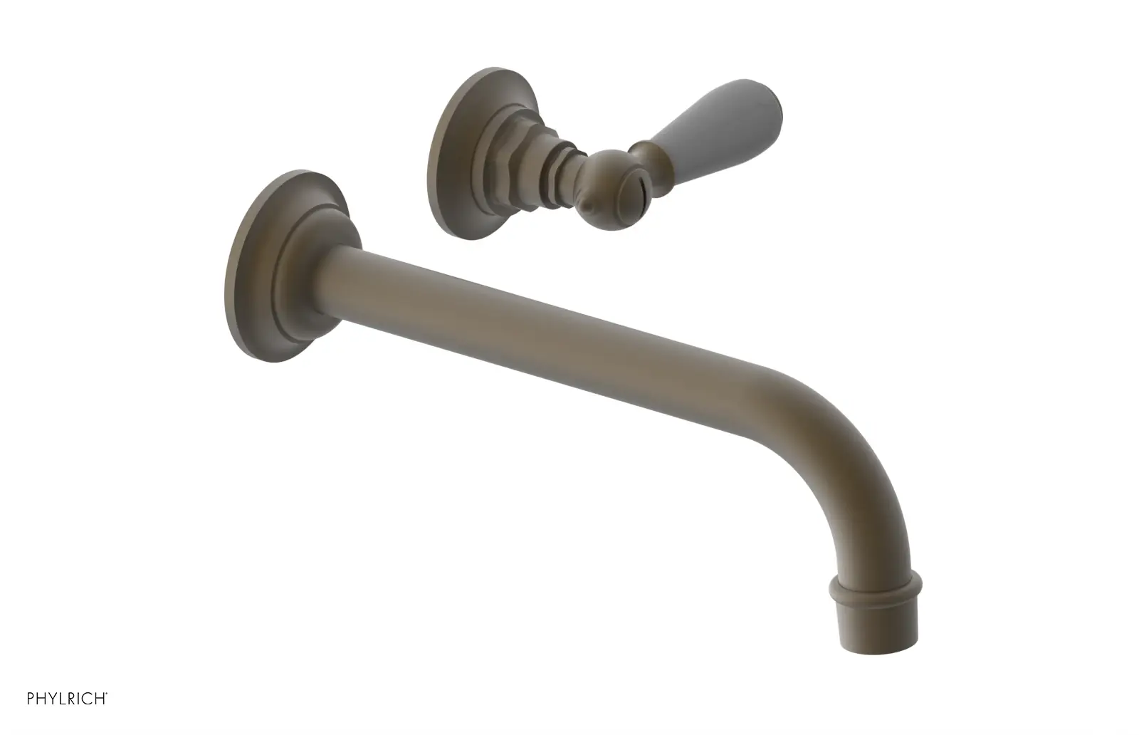 Phylrich Jamestown 10" Spout Single Handle Wall Lavatory Set by Phylrich