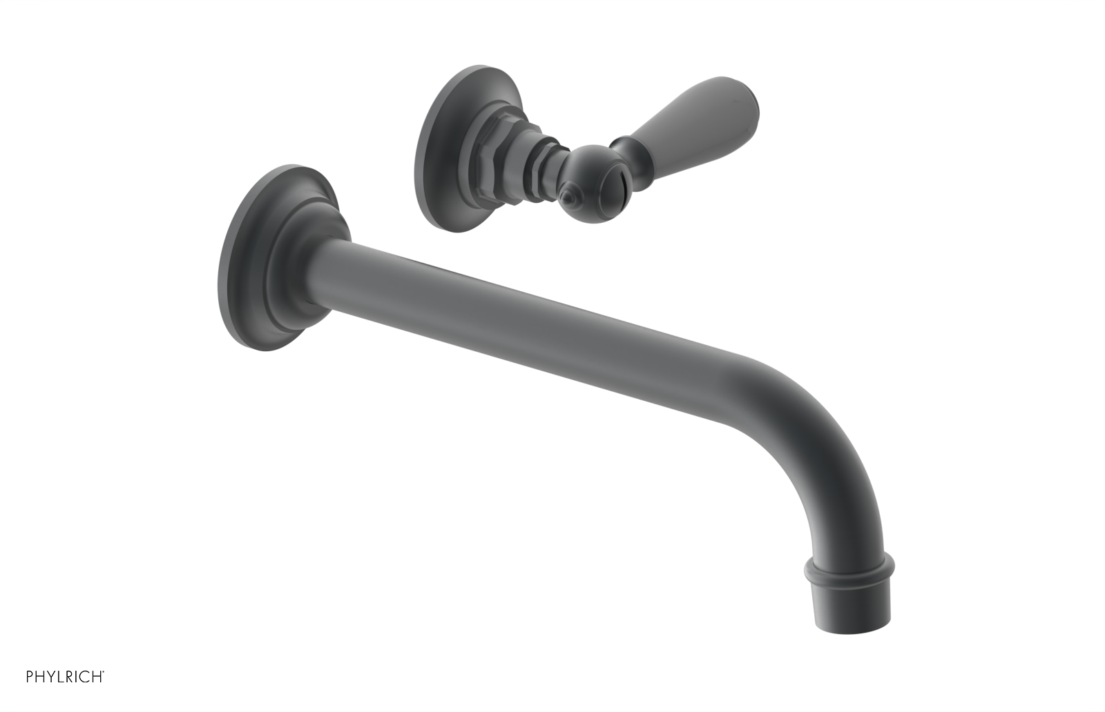 Phylrich Jamestown 10" Spout Single Handle Wall Lavatory Set by Phylrich