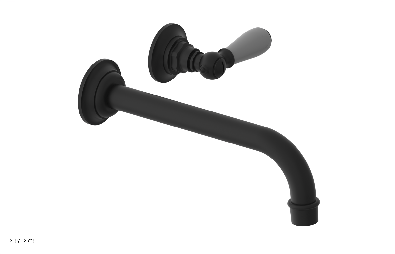 Phylrich Jamestown 10" Spout Single Handle Wall Lavatory Set