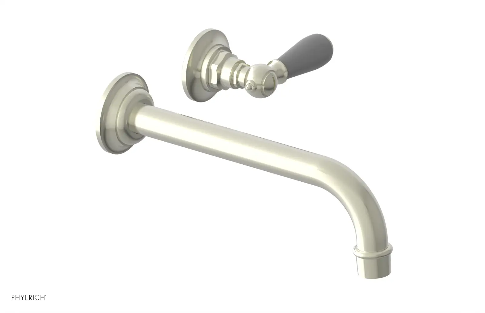 Phylrich Jamestown 10" Spout Single Handle Wall Lavatory Set by Phylrich