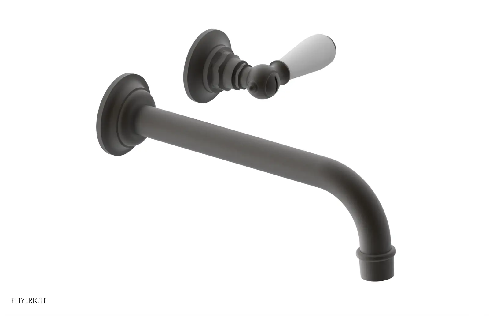 Phylrich Jamestown 10" Spout Single Handle Wall Lavatory Set by Phylrich