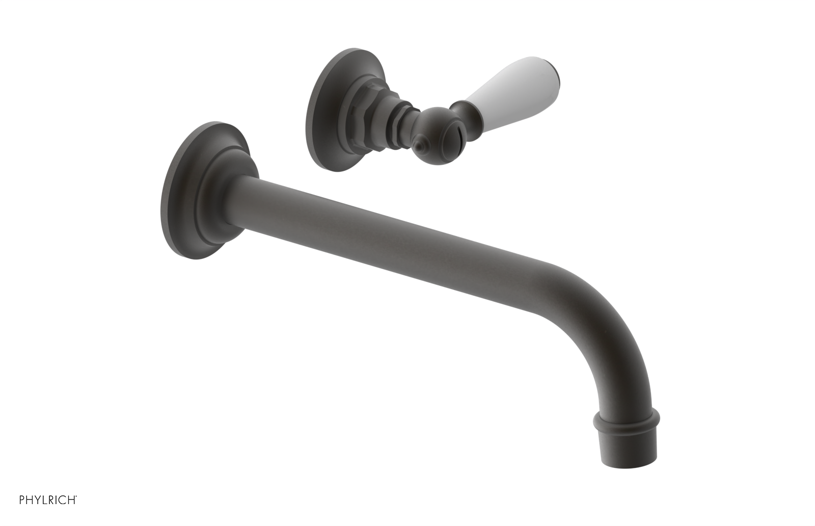 Phylrich Jamestown 10" Spout Single Handle Wall Lavatory Set