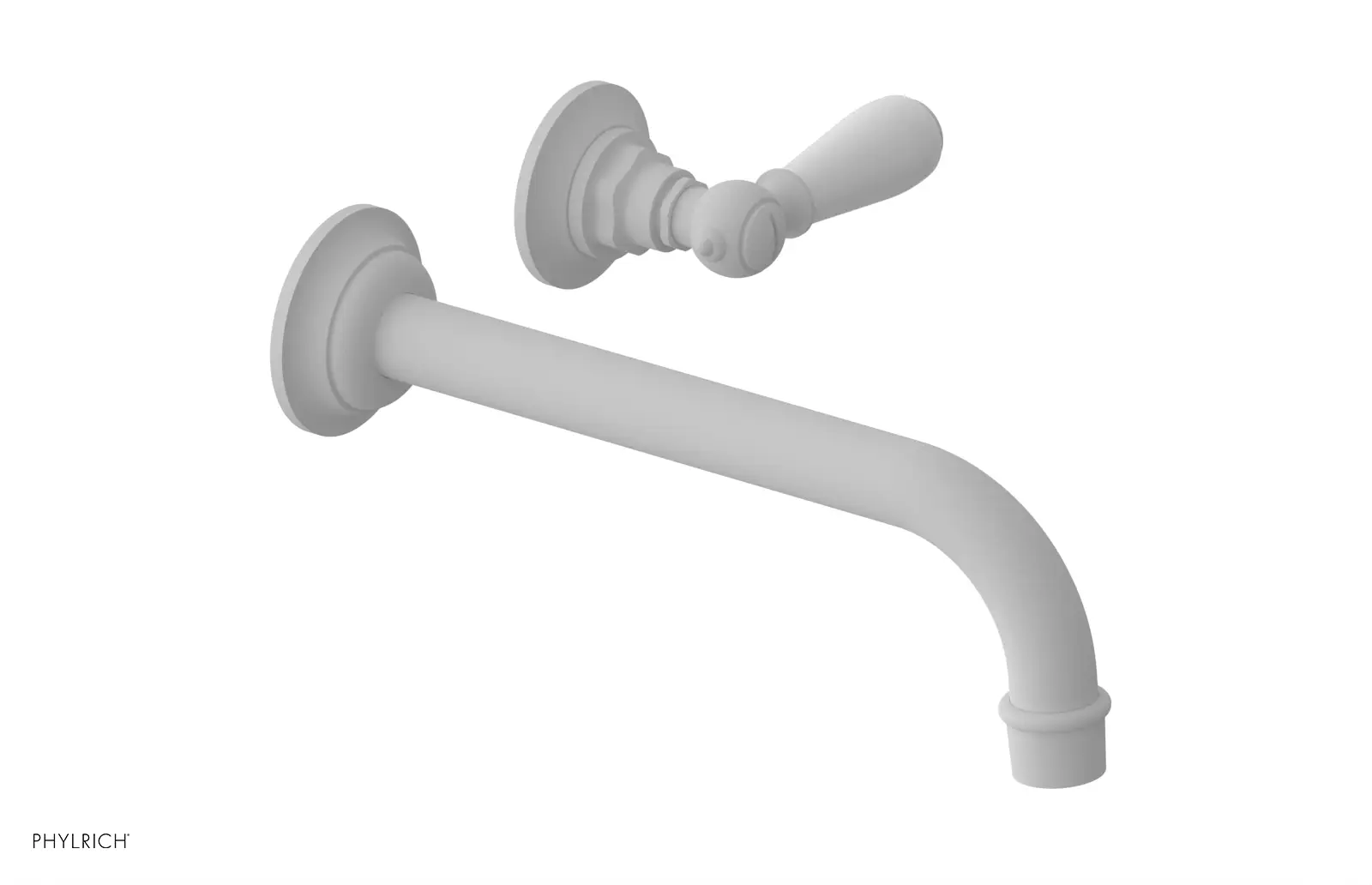 Phylrich Jamestown 10" Spout Single Handle Wall Lavatory Set by Phylrich