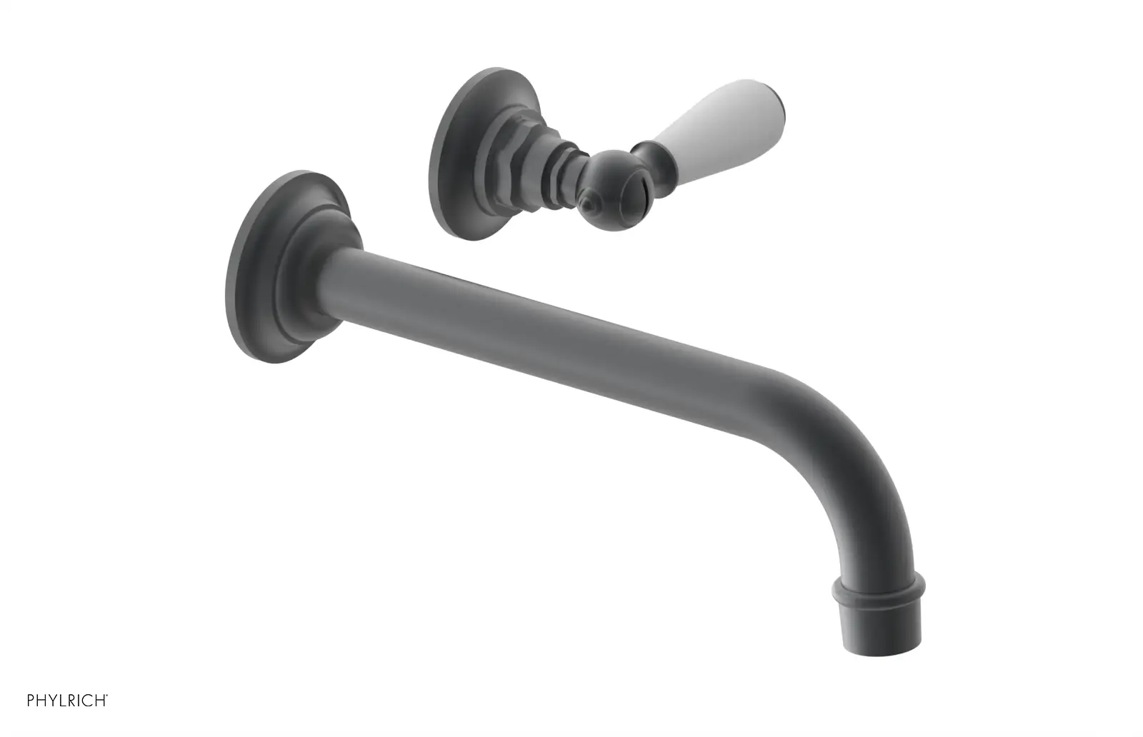 Phylrich Jamestown 10" Spout Single Handle Wall Lavatory Set by Phylrich