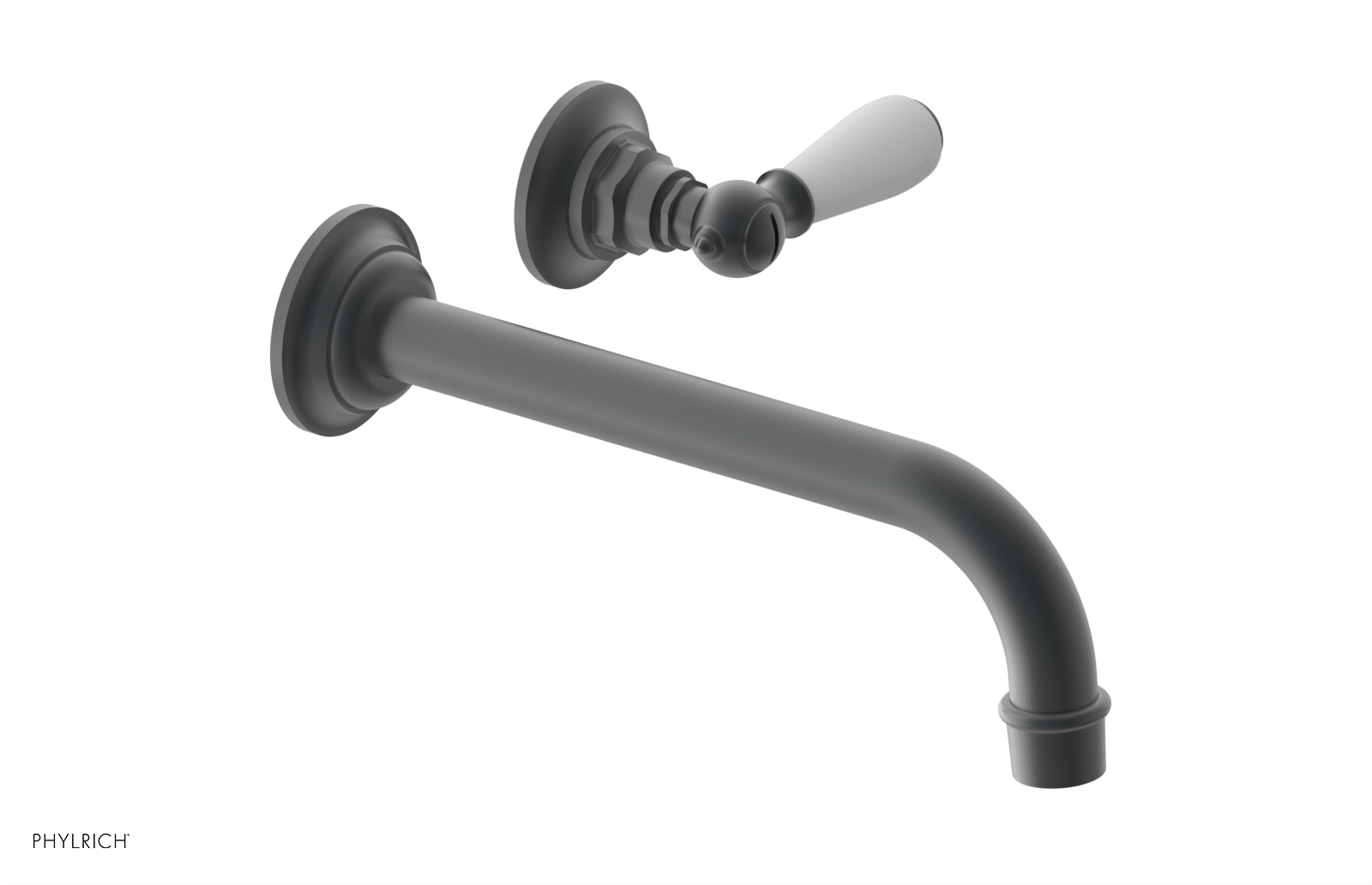 Phylrich Jamestown 10" Spout Single Handle Wall Lavatory Set