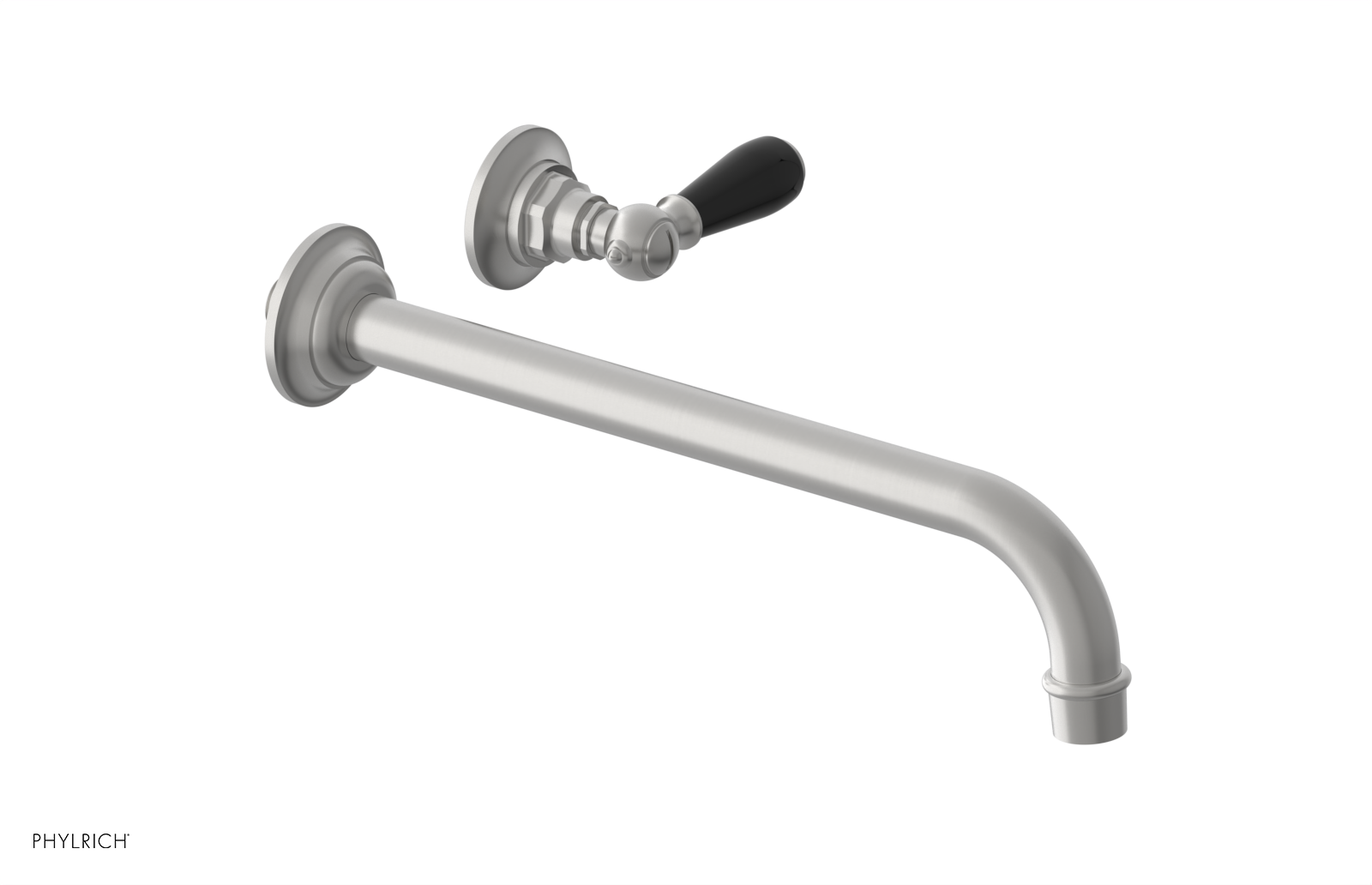 Phylrich Jamestown 12" Spout Single Handle Wall Lavatory Set by Phylrich