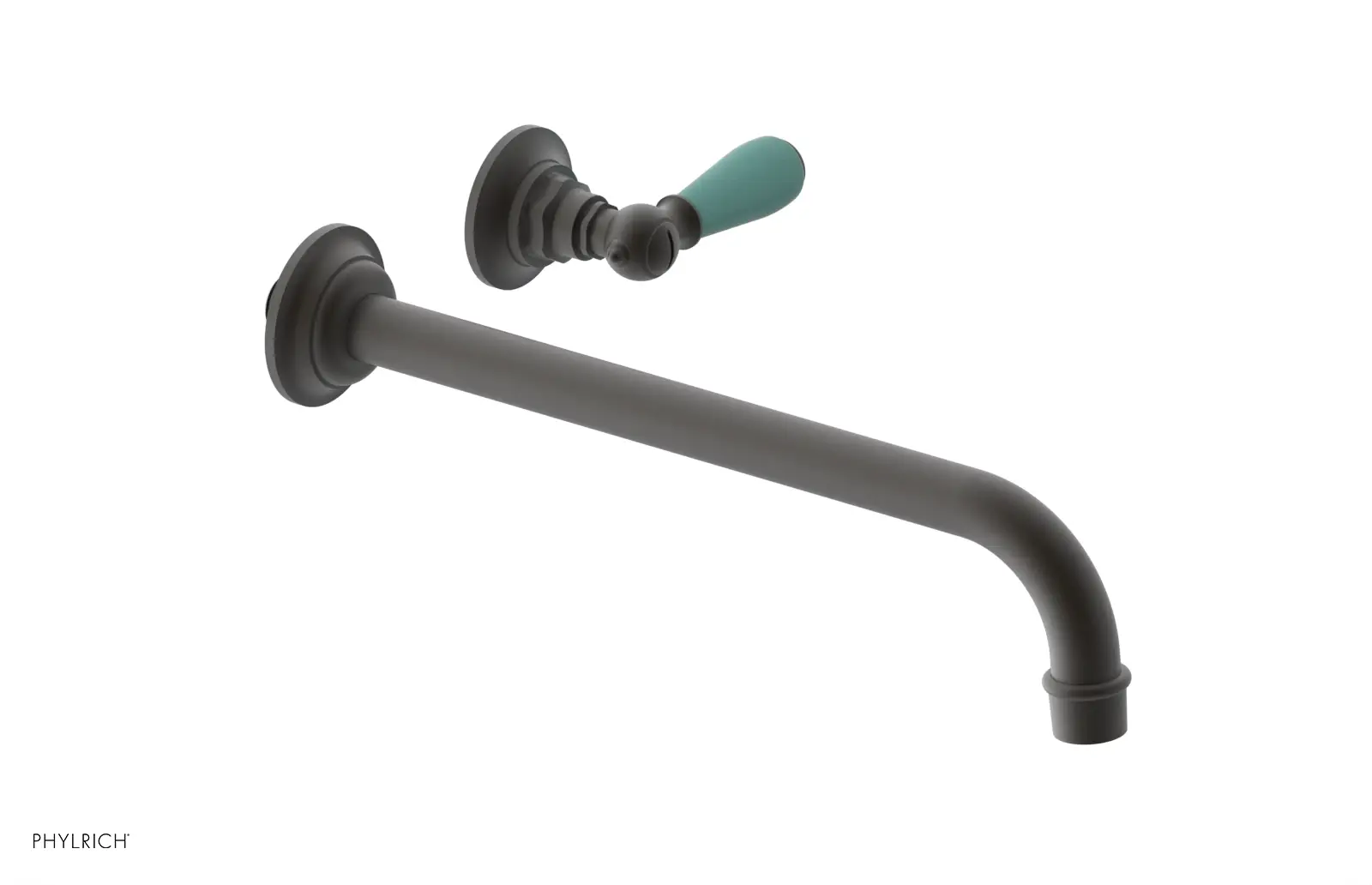 Phylrich Jamestown 12" Spout Single Handle Wall Lavatory Set by Phylrich