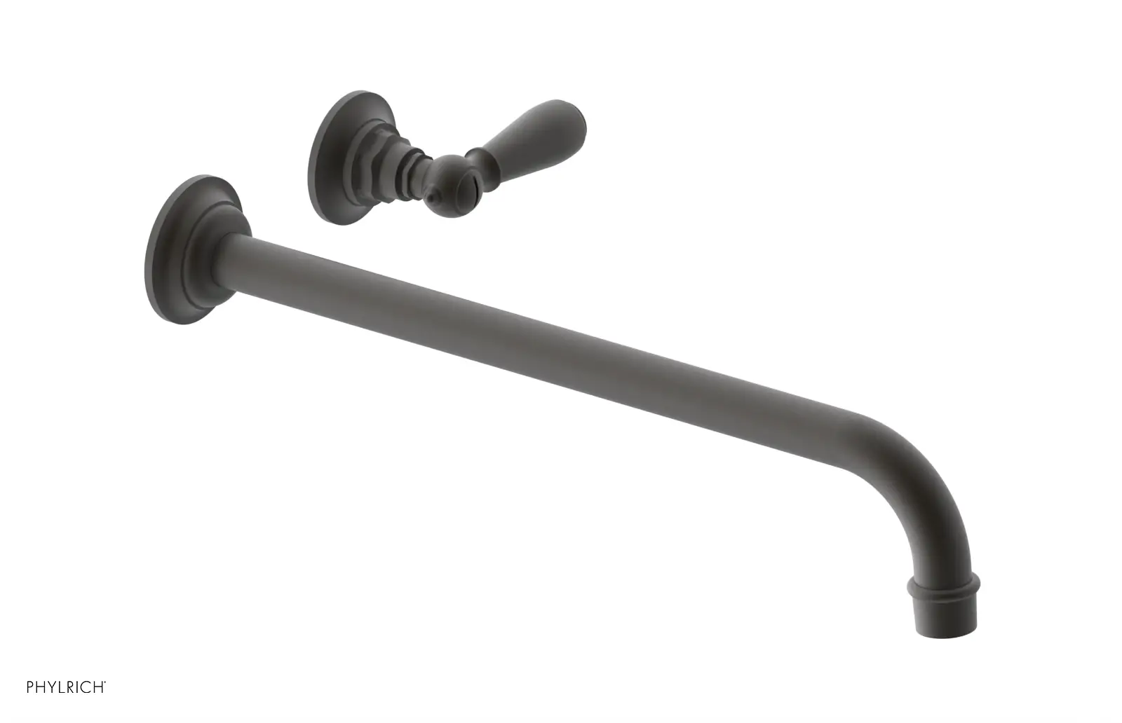 Phylrich Jamestown 14" Spout Single Handle Wall Lavatory Set by Phylrich