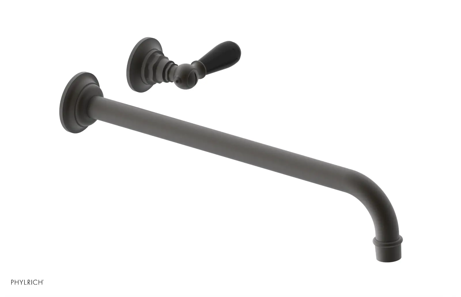 Phylrich Jamestown 14" Spout Single Handle Wall Lavatory Set by Phylrich