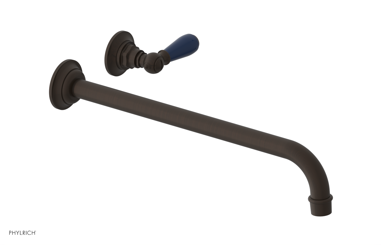 Phylrich Jamestown 14" Spout Single Handle Wall Lavatory Set by Phylrich