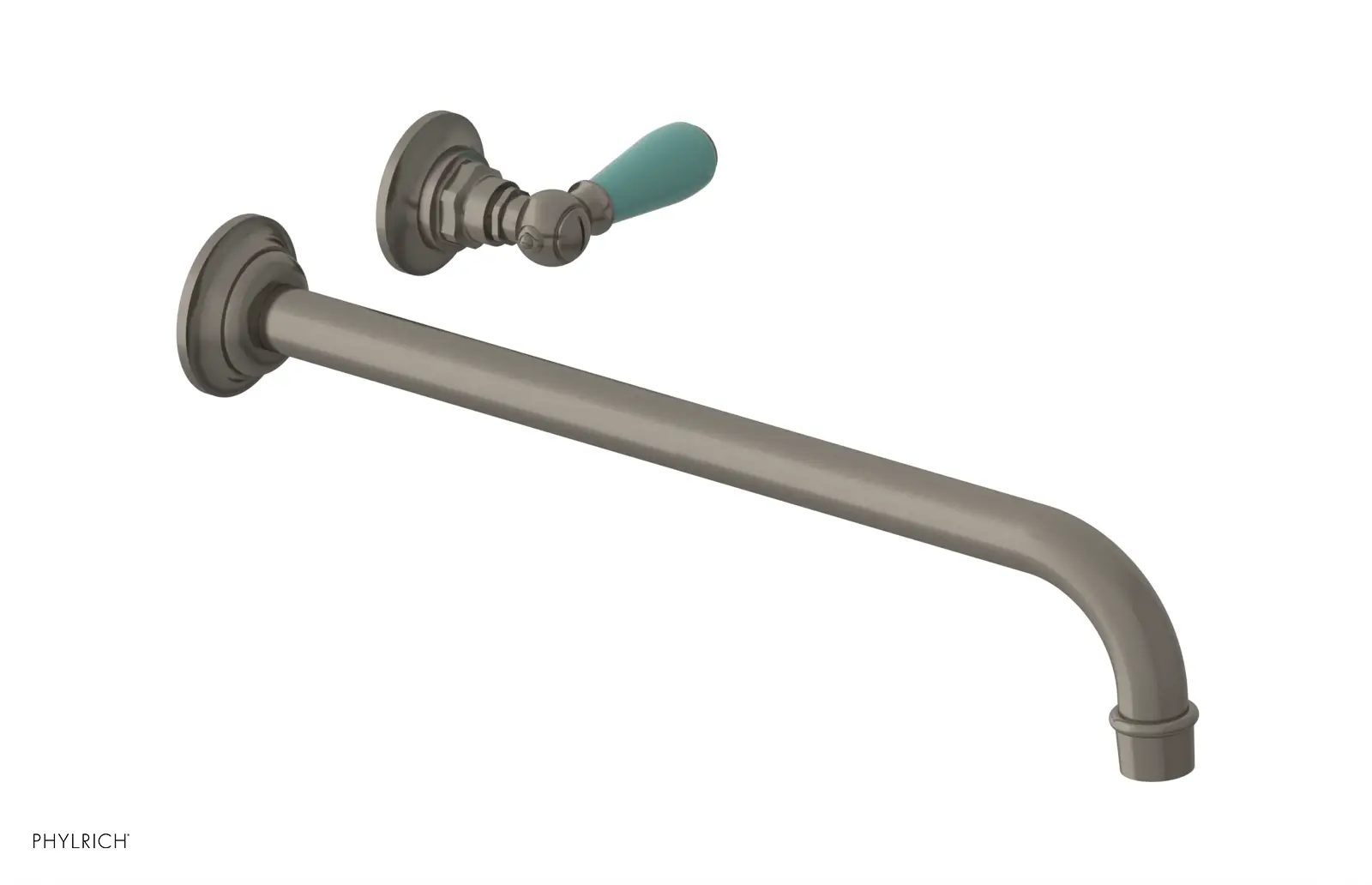 Phylrich Jamestown 14" Spout Single Handle Wall Lavatory Set by Phylrich