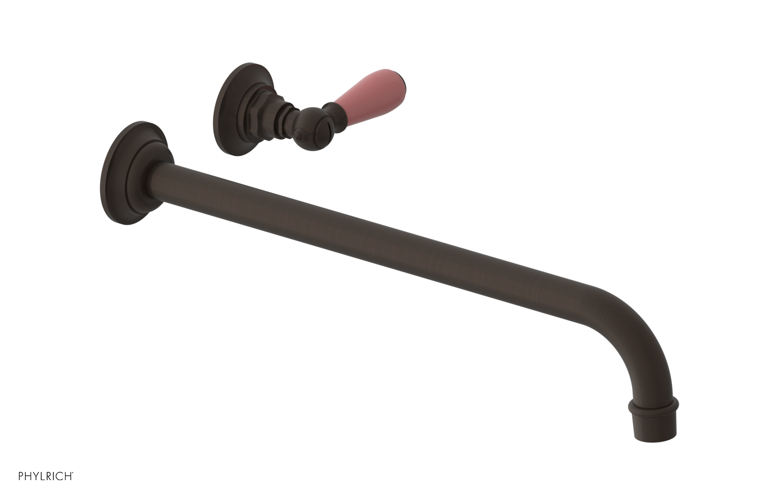 Phylrich Jamestown 14" Spout Single Handle Wall Lavatory Set