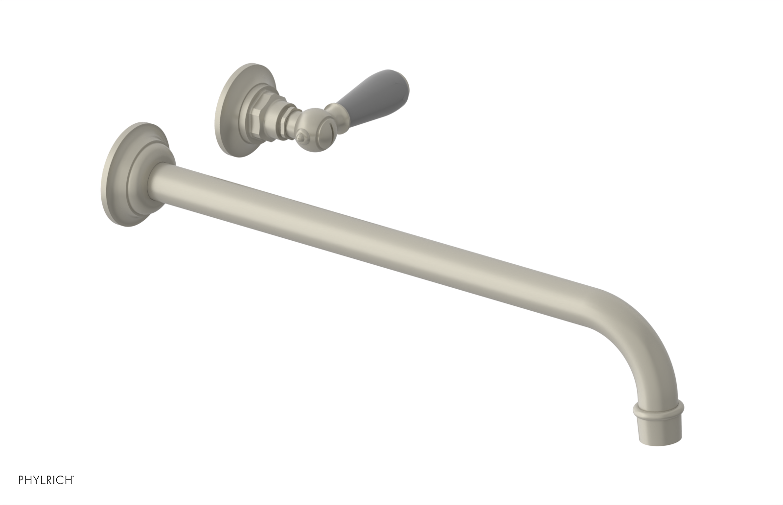 Phylrich Jamestown 14" Spout Single Handle Wall Lavatory Set by Phylrich