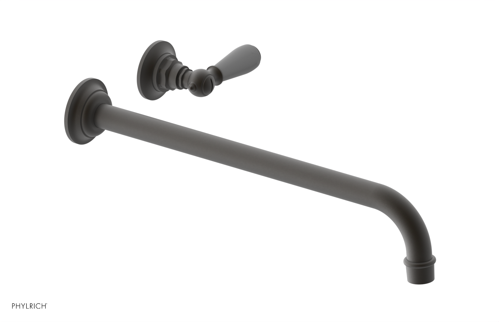 Phylrich Jamestown 14" Spout Single Handle Wall Lavatory Set