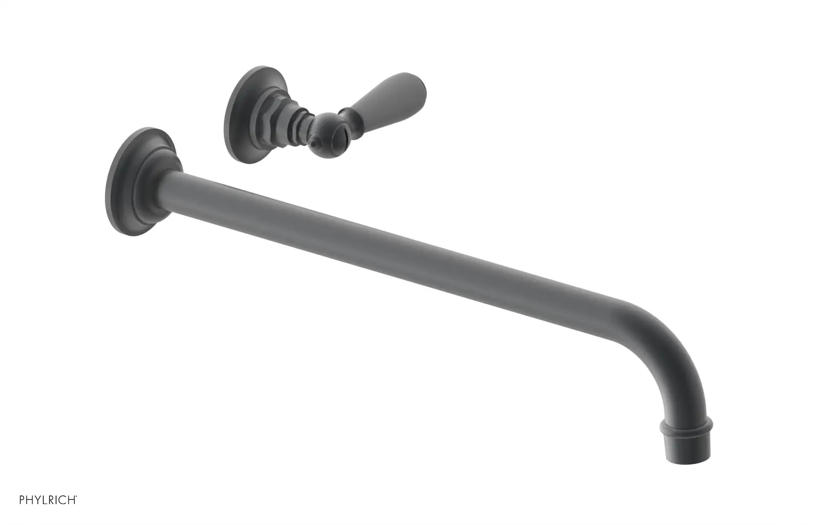 Phylrich Jamestown 14" Spout Single Handle Wall Lavatory Set by Phylrich