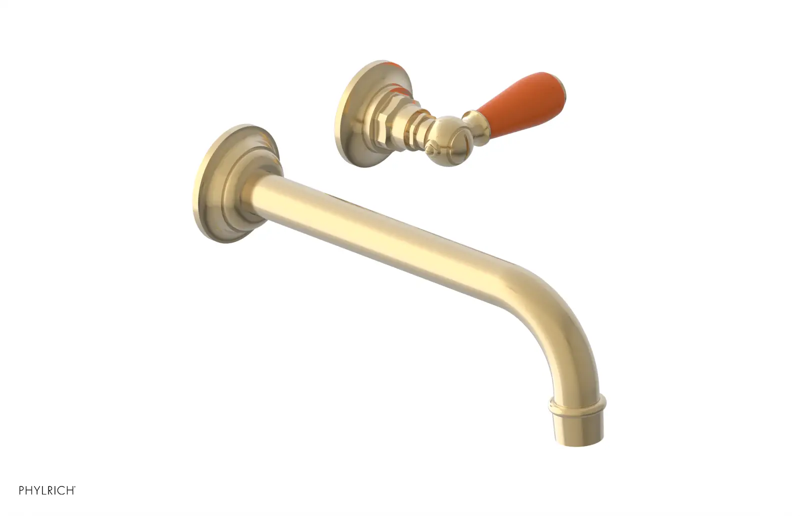 Phylrich Jamestown Single Handle Wall Lavatory Set by Phylrich